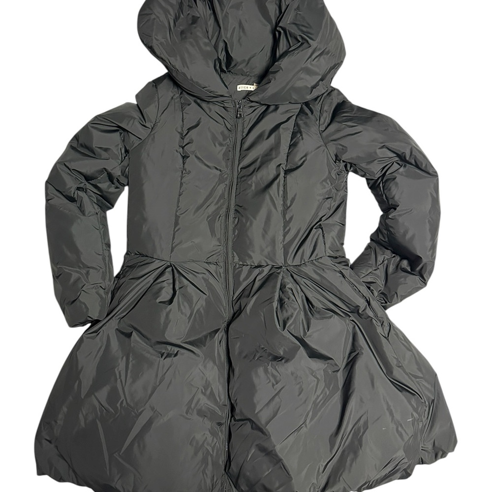 Alice + Olivia Black Puffer Jacket